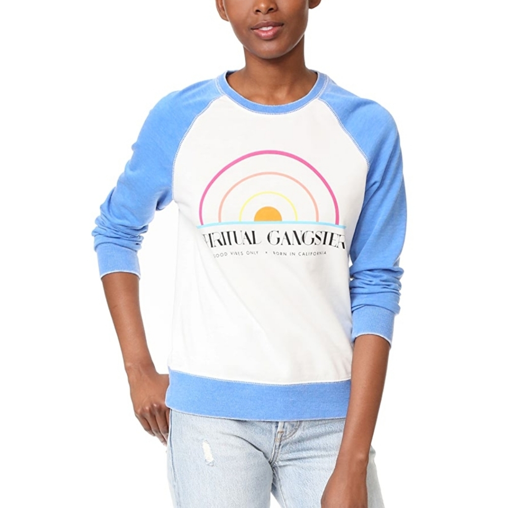 Spiritual Gangster sweatshirt size XS distressed